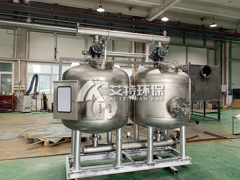 两罐并联浅层砂过滤器