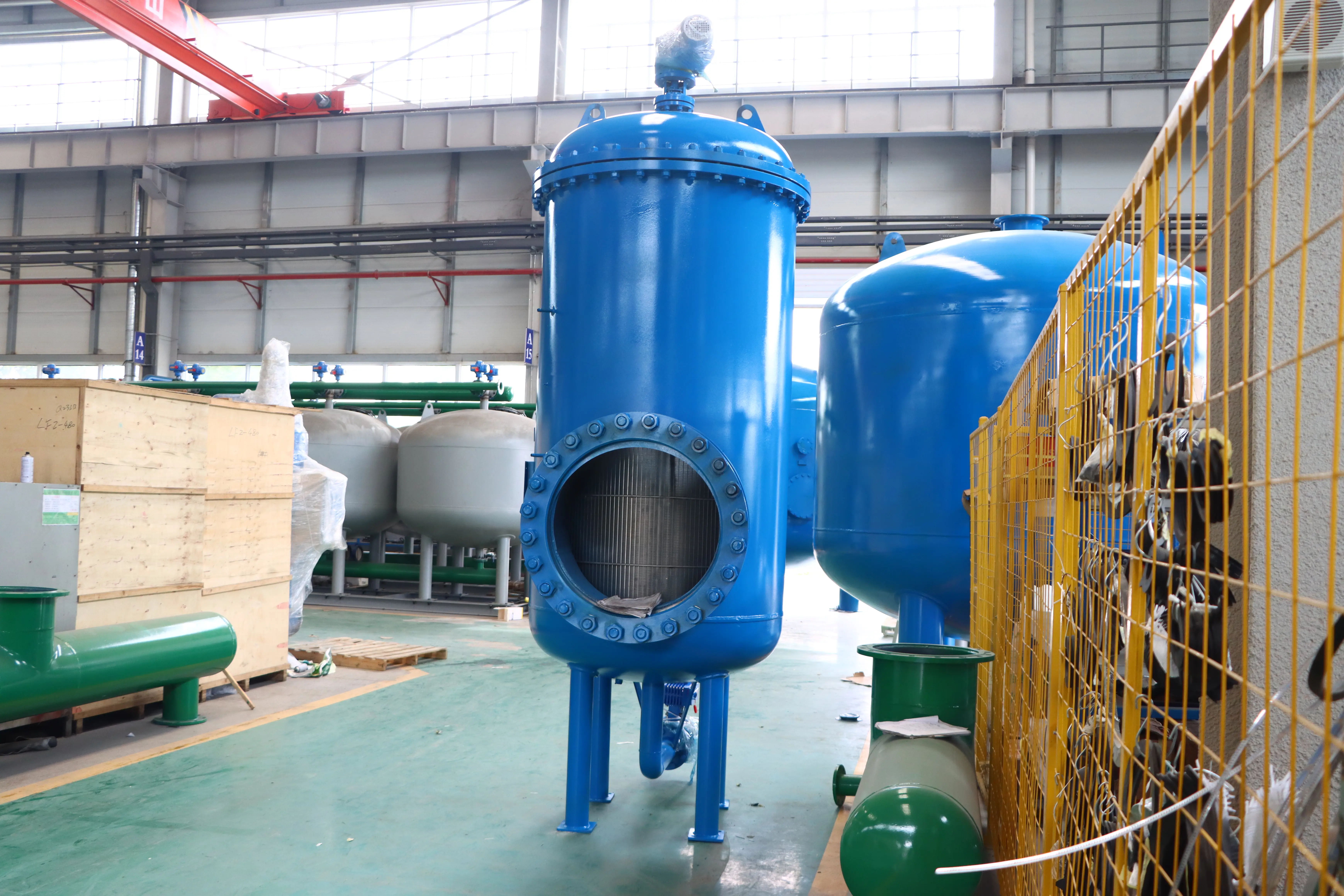自清洗过滤器在钢厂循环水系统运用方案