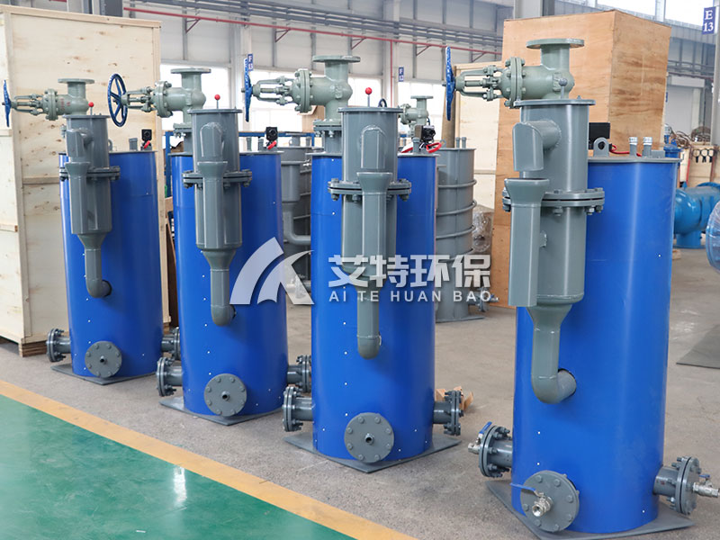 煤气排水器排水堵塞