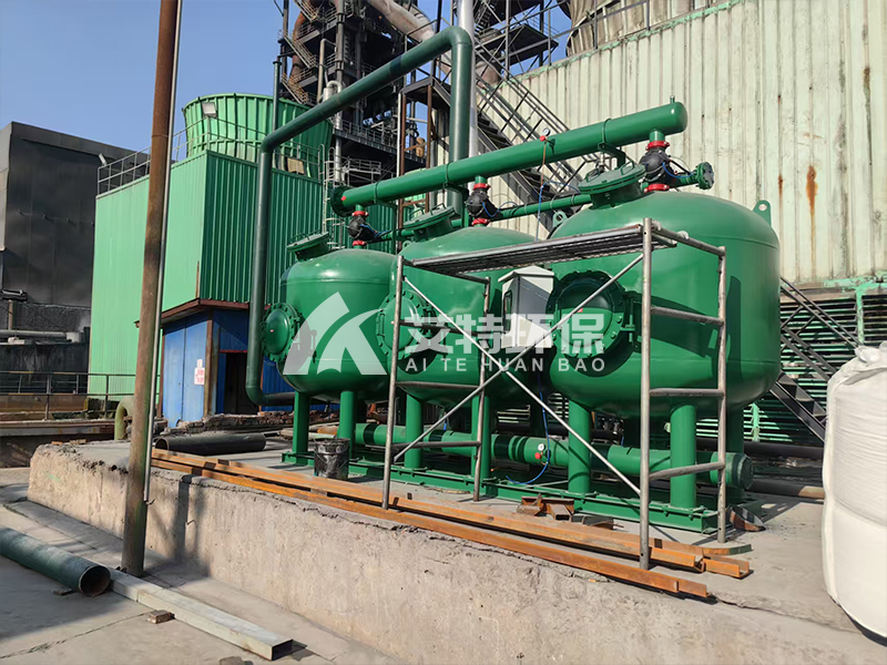 浅层砂过滤器在注塑水的应用