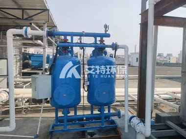 广东某注塑厂冷凝水二次循环过滤案例