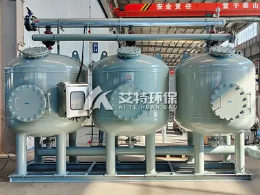 广东某注塑厂冷凝水二次循环过滤案例