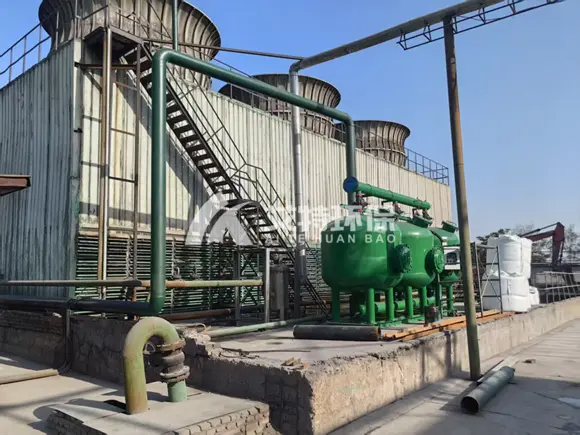 侯马钢厂高炉冷却循环水浅层砂过滤器