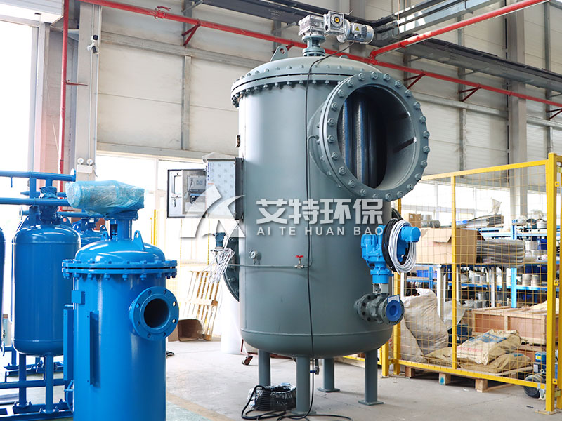 DN600自清洗过滤器碳钢衬胶