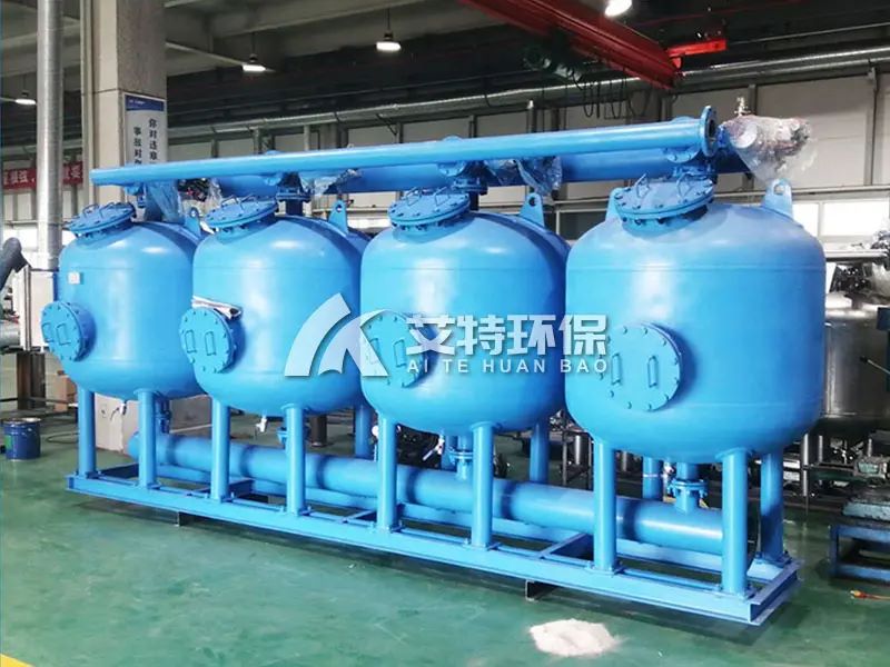 印染厂污水浅层砂过滤器